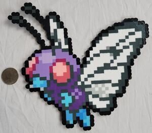 Butterfree Menu Sprite Pokemon Perler